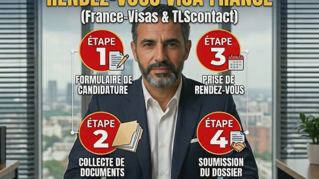 Guide Vidéo Pratique : Décrochez votre Rendez-vous Visa France (France-Visas & TLScontact)